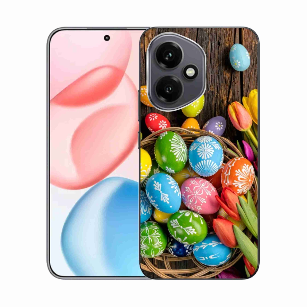 Gélový kryt mmCase na Honor 400 - veľkonočné vajíčka