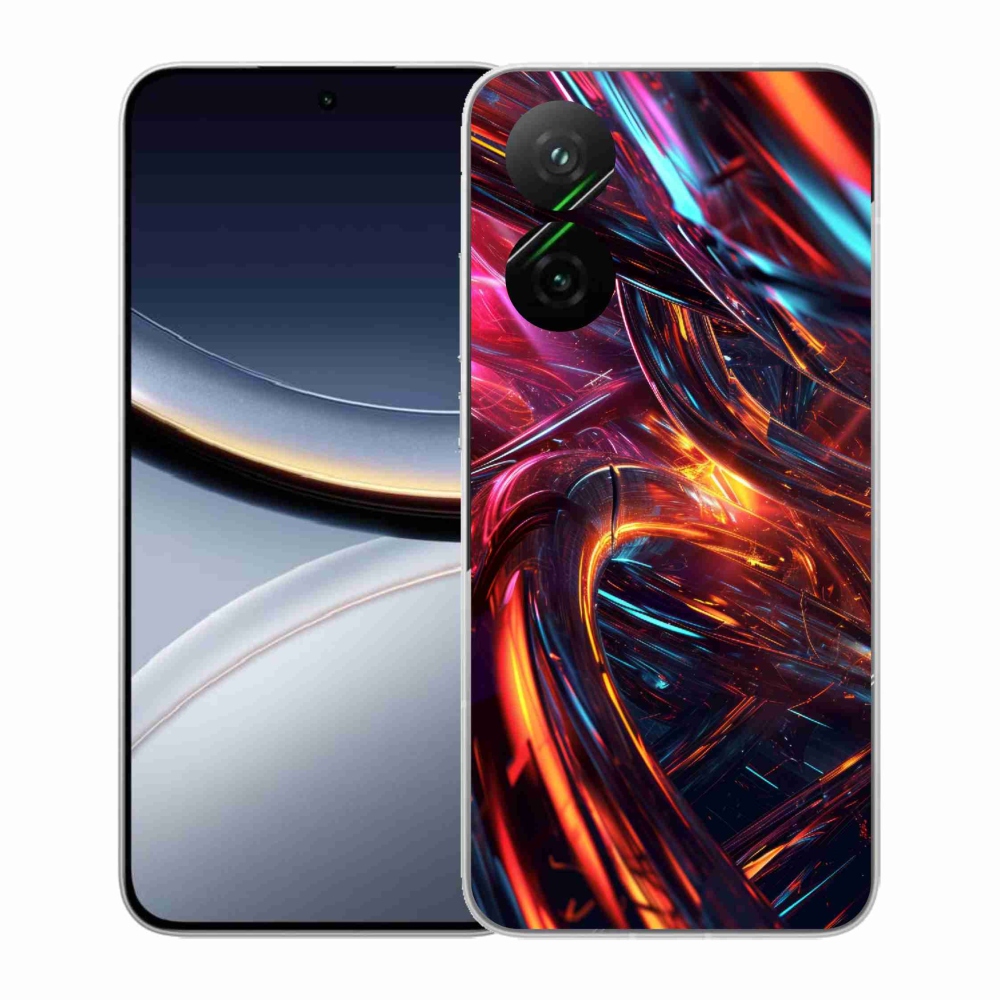 Gélový kryt mmCase na Xiaomi Poco F7 5G - abstraktný motív 10