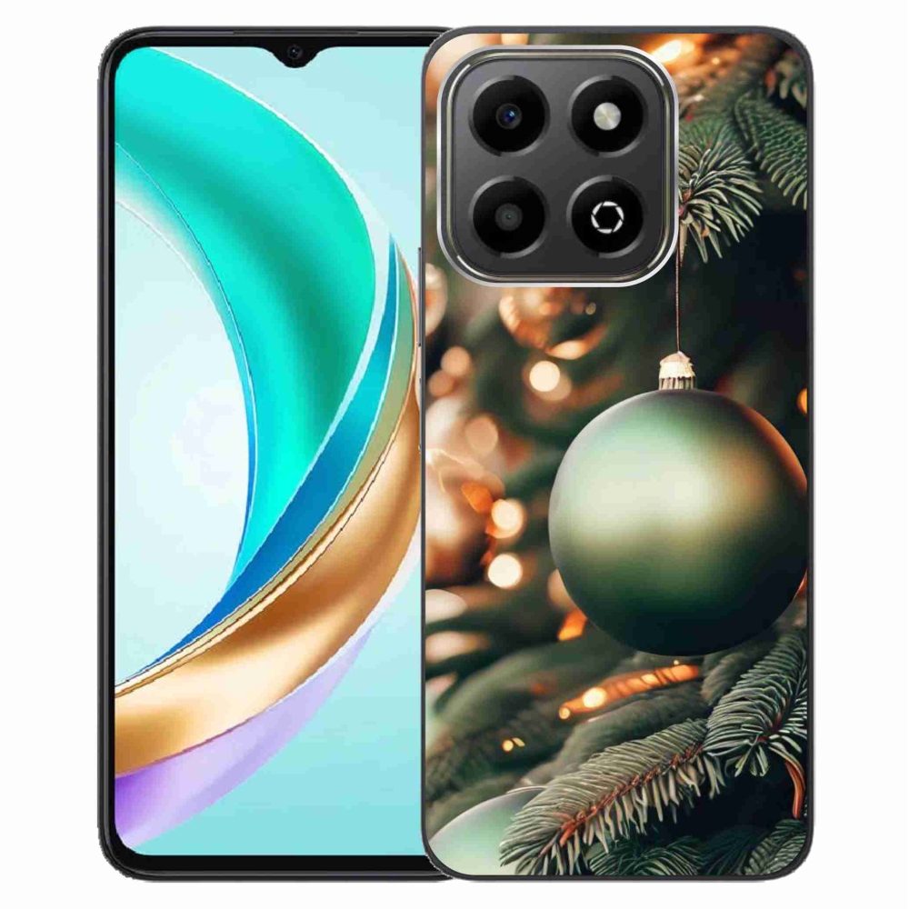 Gélový kryt mmCase na Honor X6b - vianočné ozdoby 1