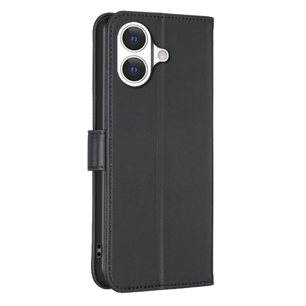 Clover knižkové púzdro na iPhone 17 - čierne