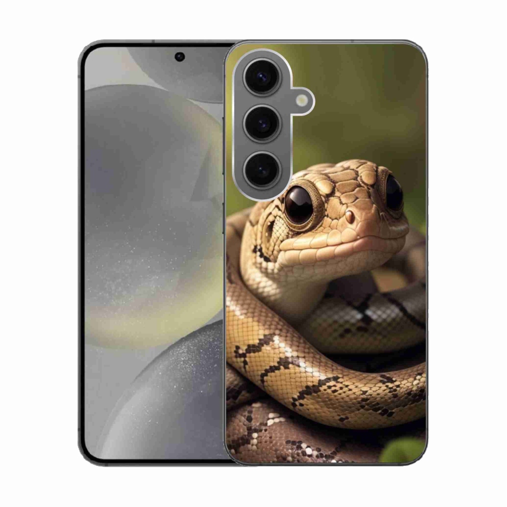 Gélový kryt mmCase na Samsung Galaxy S24 - had 1