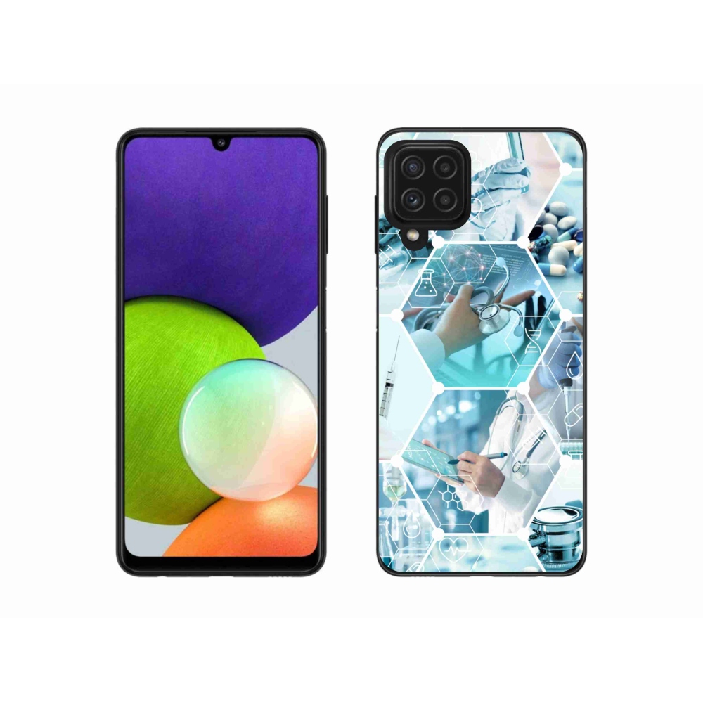 Gélový kryt mmCase na Samsung Galaxy A22 4G - zdravotníctvo