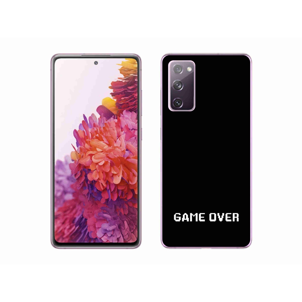 Gélový kryt mmCase na Samsung Galaxy S20 FE - game over čierne pozadie