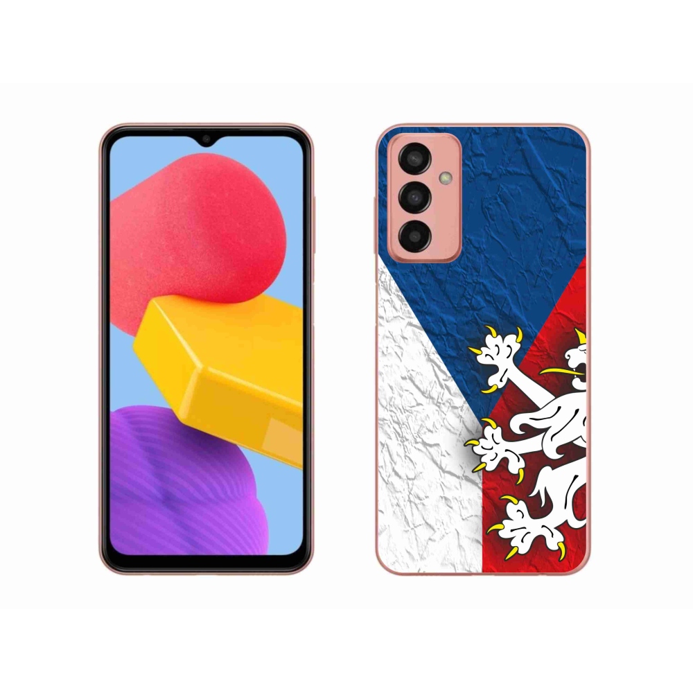 Gélový kryt mmCase na Samsung Galaxy M13 - slovenská vlajka 1