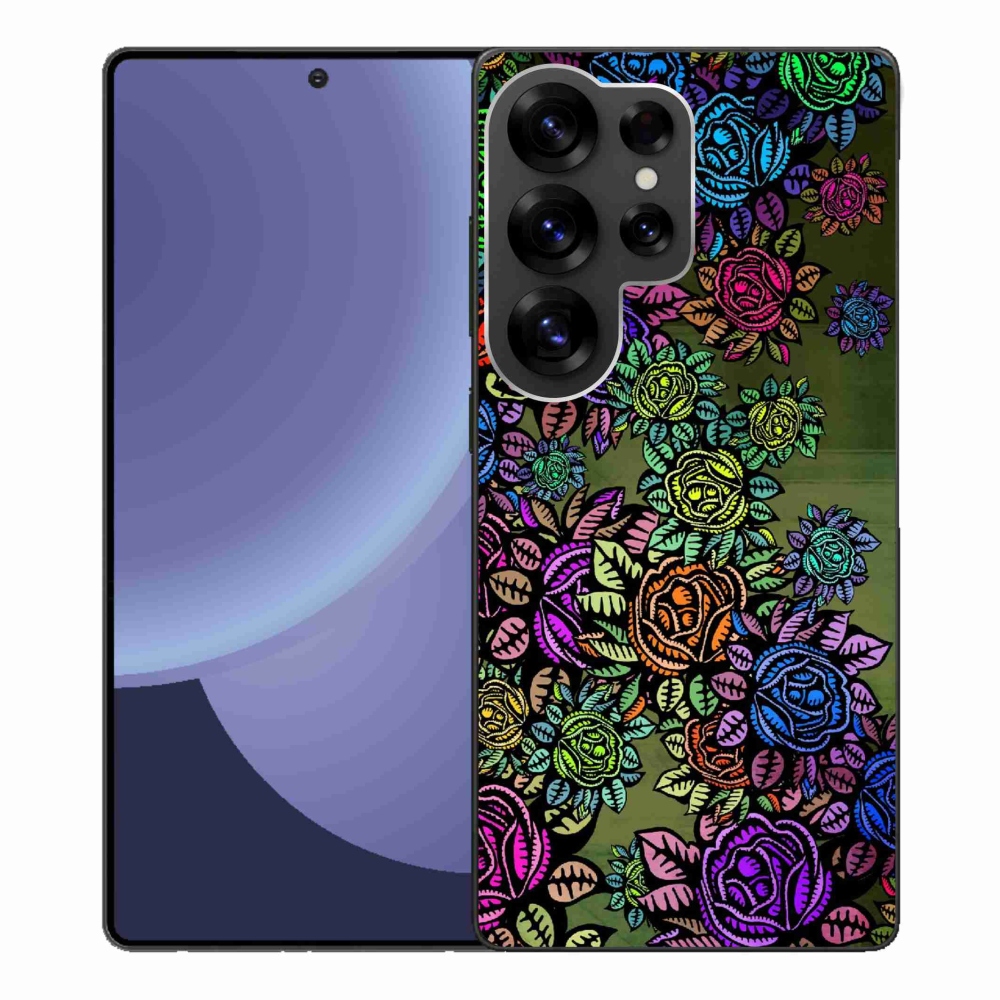Gélový kryt mmCase na Samsung Galaxy S25 Ultra - kvety 6