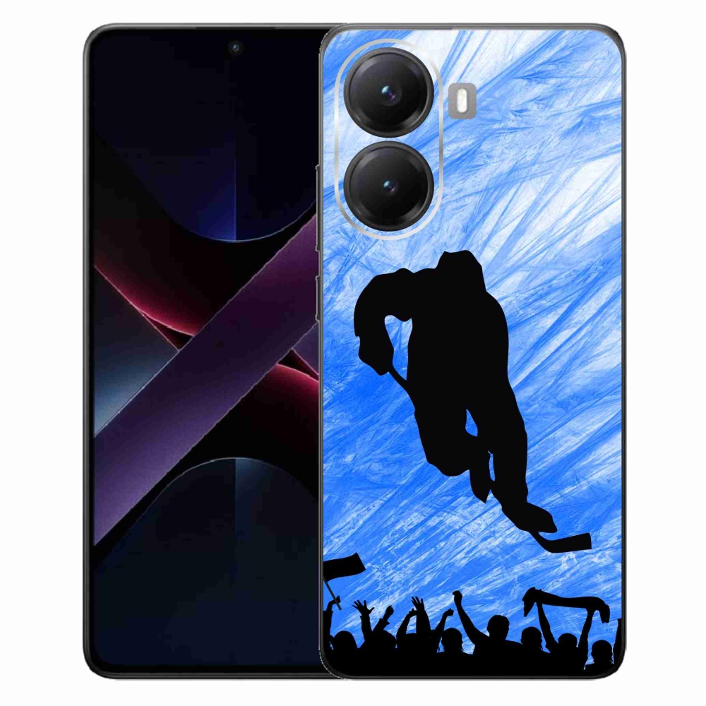 Gélový kryt mmCase na Xiaomi Poco X7 Pro 5G - hokejový hráč