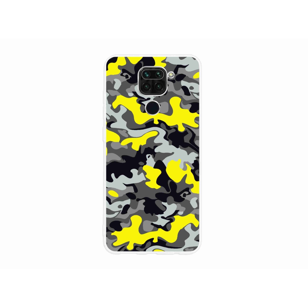 Gélový kryt mmCase na Xiaomi Redmi Note 9 - maskáčový vzor 6