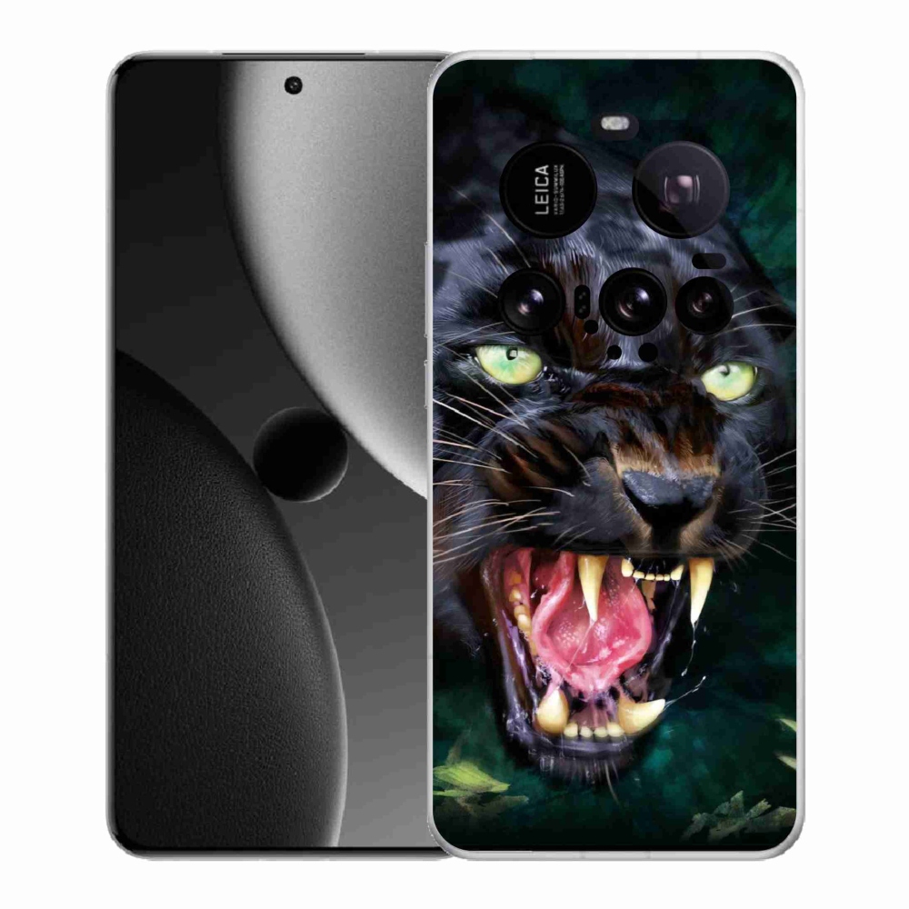 Gélový kryt mmCase na Xiaomi 15 Ultra - rozzúrený čierny panter