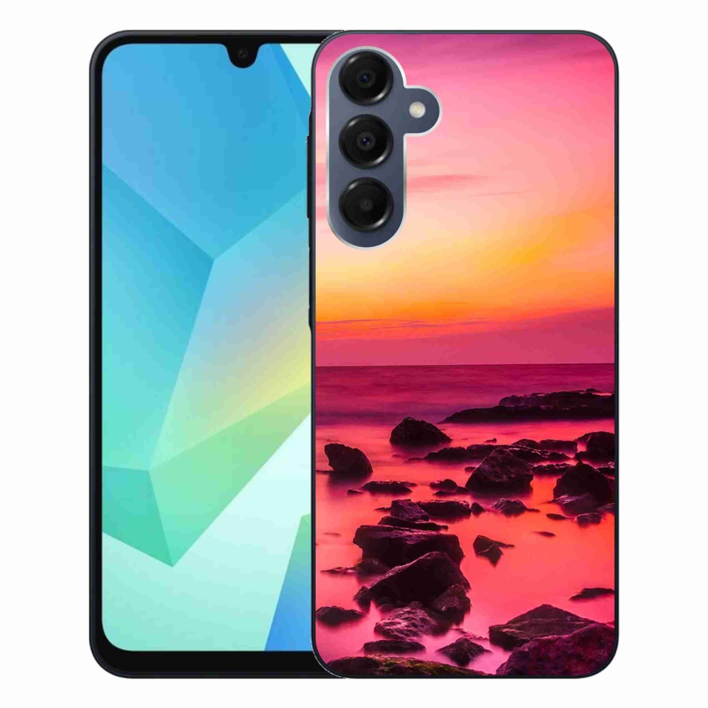 Gélový kryt mmCase na Samsung Galaxy A16 4G/5G - more a žiara