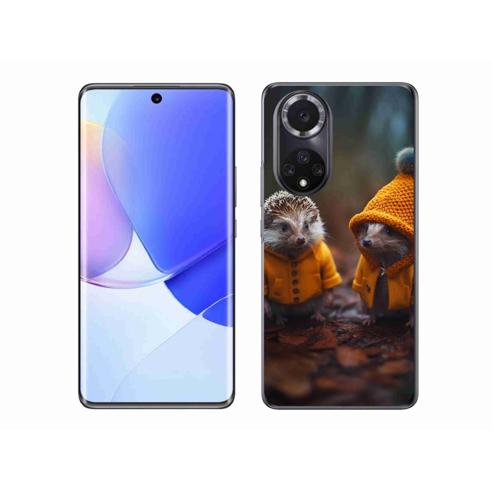 Gelový kryt mmCase na Huawei Nova 9 - ježci