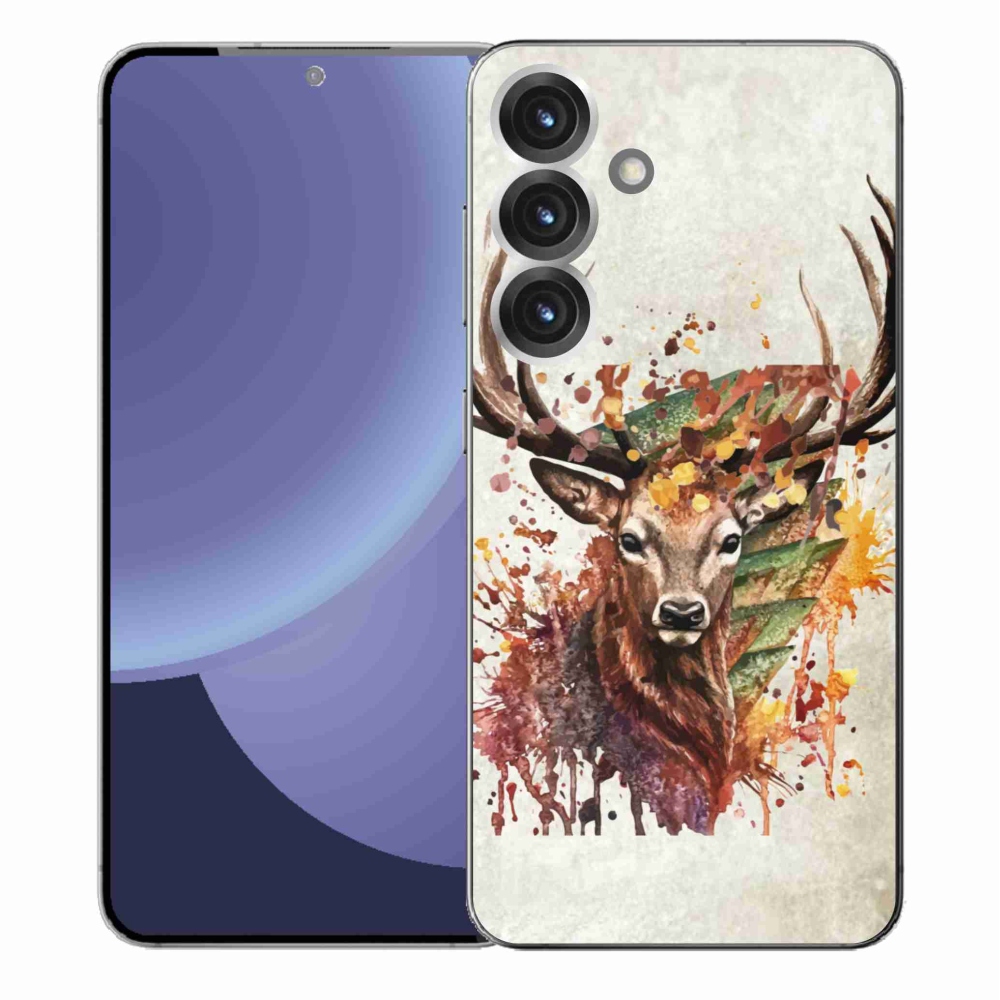 Gélový kryt mmCase na Samsung Galaxy S25+ - jeleň 1
