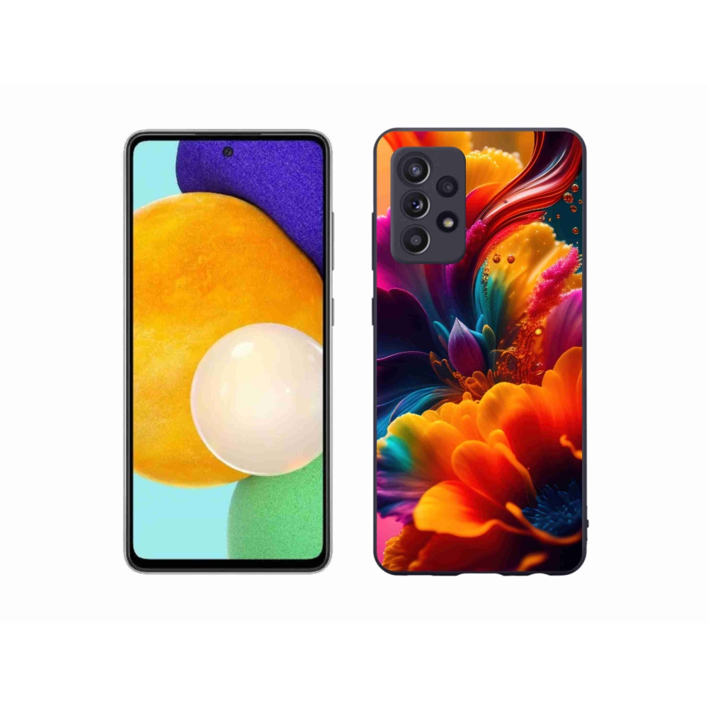 Gélový kryt mmCase na Samsung Galaxy A52s 5G - abstraktný motív 2