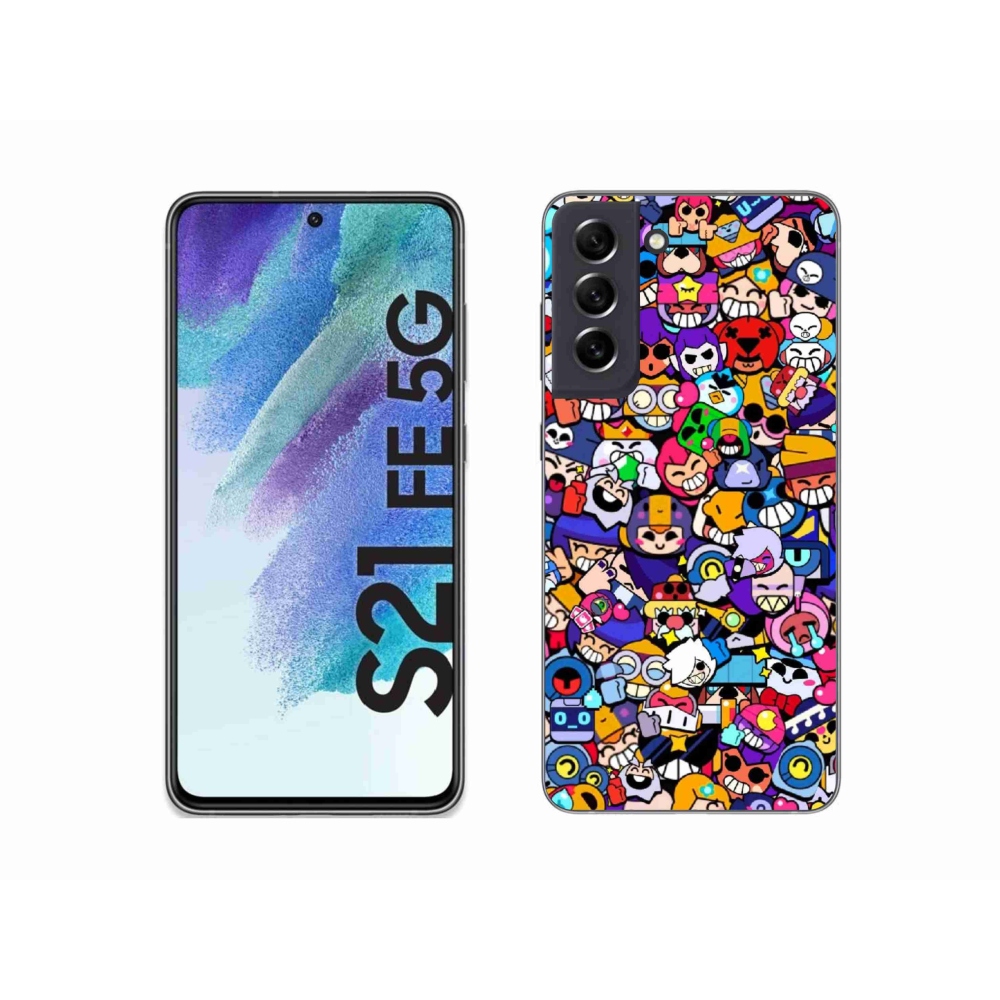 Gélový kryt mmCase na Samsung Galaxy S21 FE 5G - brawl stars 2