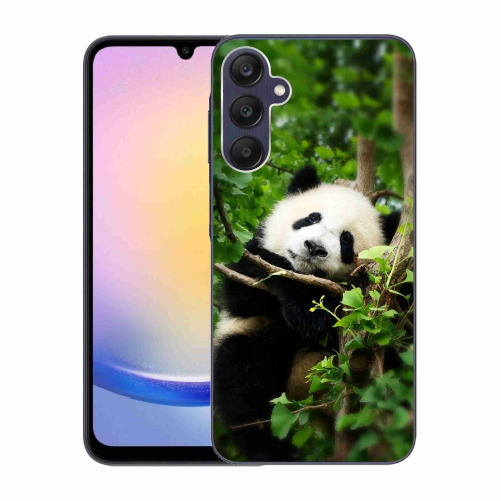 Gélový kryt mmCase na Samsung Galaxy A25 5G - panda