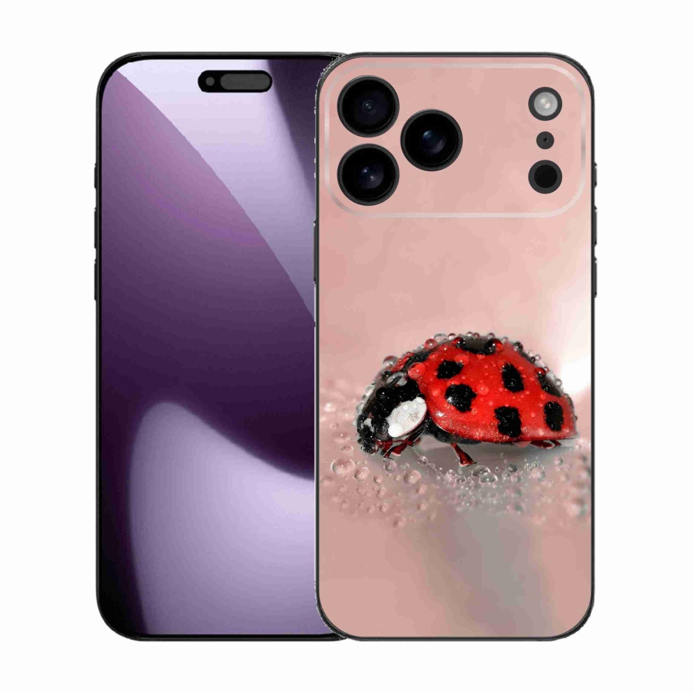 Gélový kryt mmCase na iPhone 17 Pro Max - lienka
