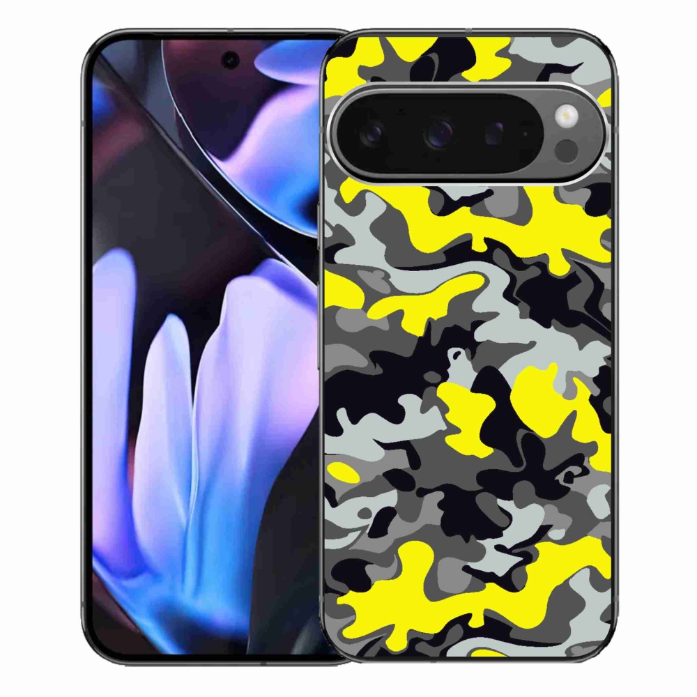 Gélový kryt mmCase na Google Pixel 9 Pro XL - maskáčový vzor 6