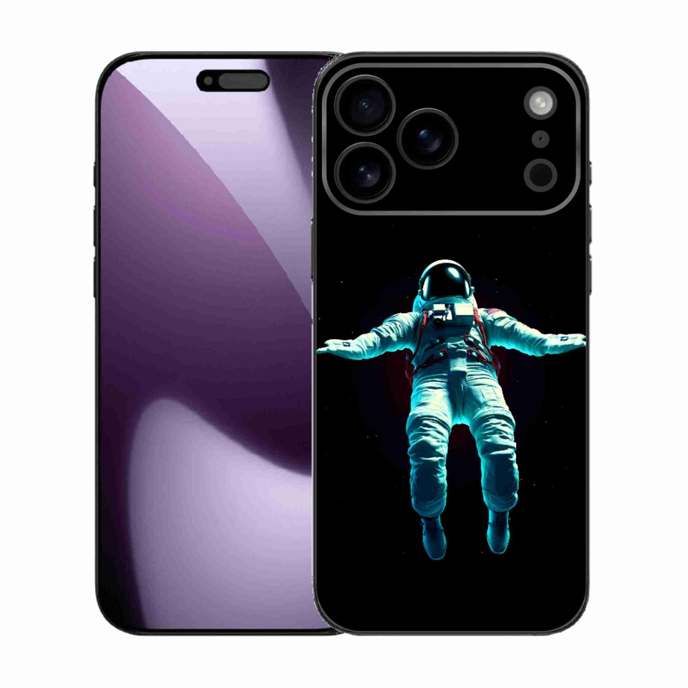 Gélový kryt mmCase na iPhone 17 Pro Max - kozmonaut