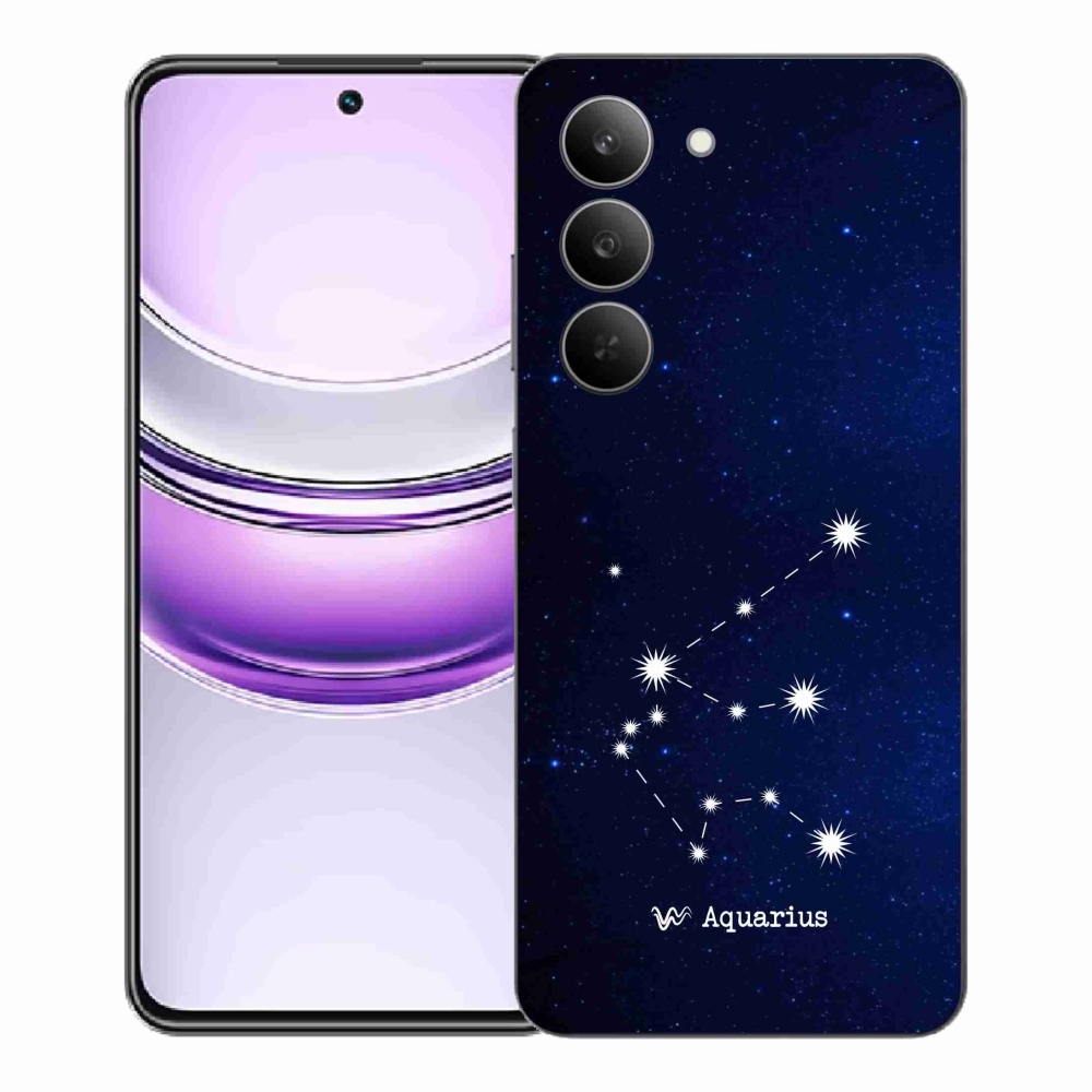 Gélový kryt mmCase na Realme 14x 5G - súhvezdie Vodnára
