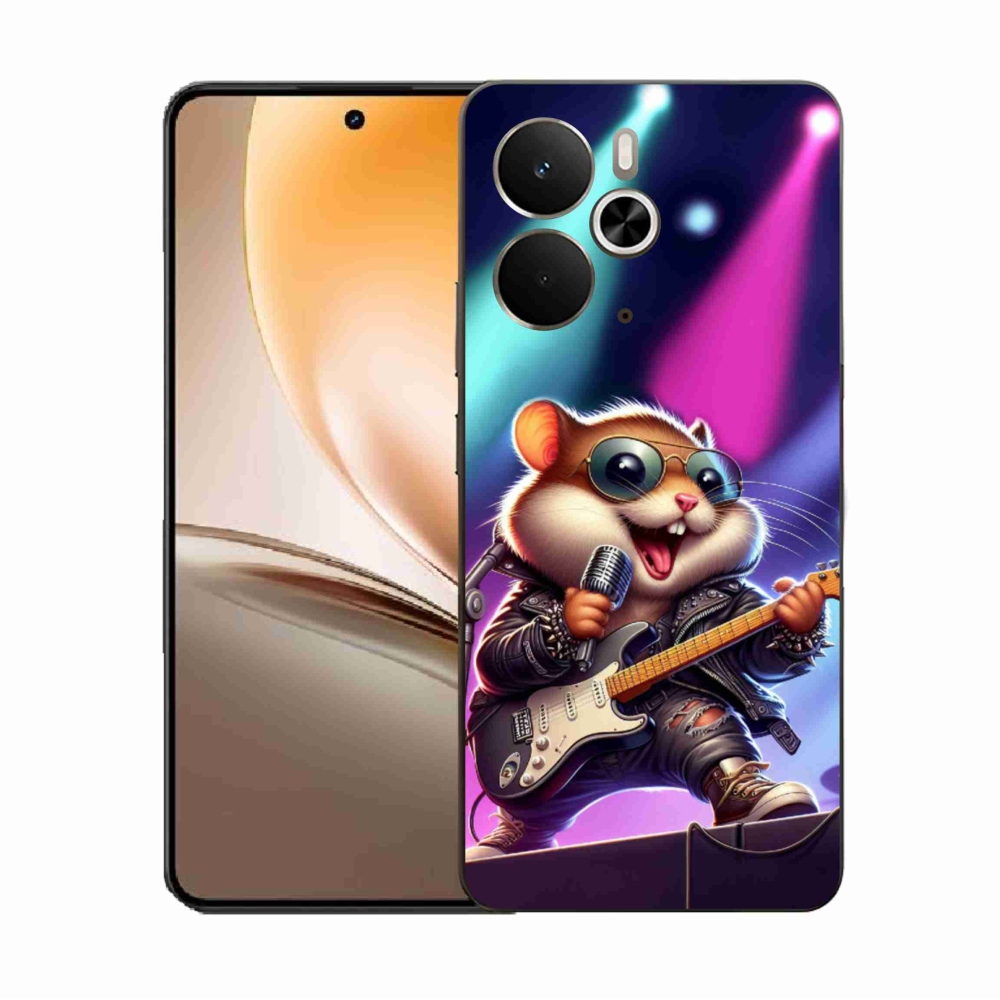 Gélový kryt mmCase na Realme 14 5G - škrečok rocker