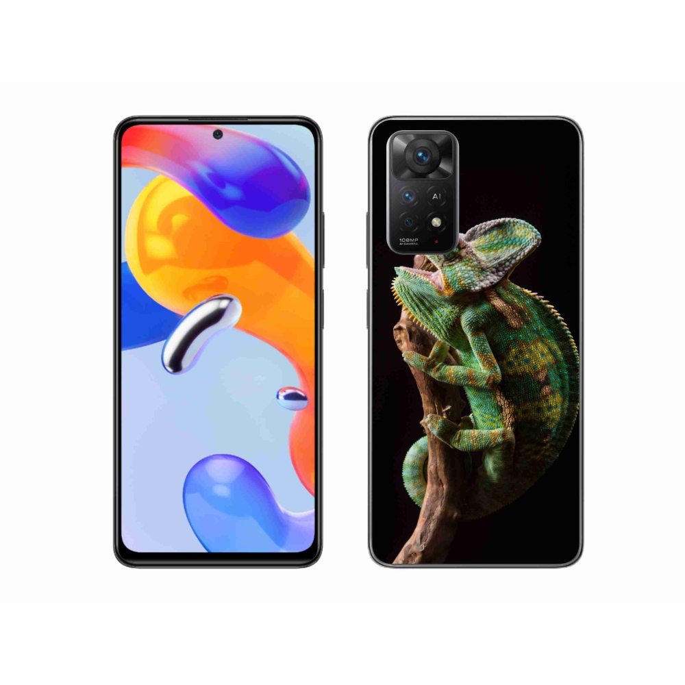 Gélový kryt mmCase na Xiaomi Redmi Note 11 Pro 4G/5G - chameleón