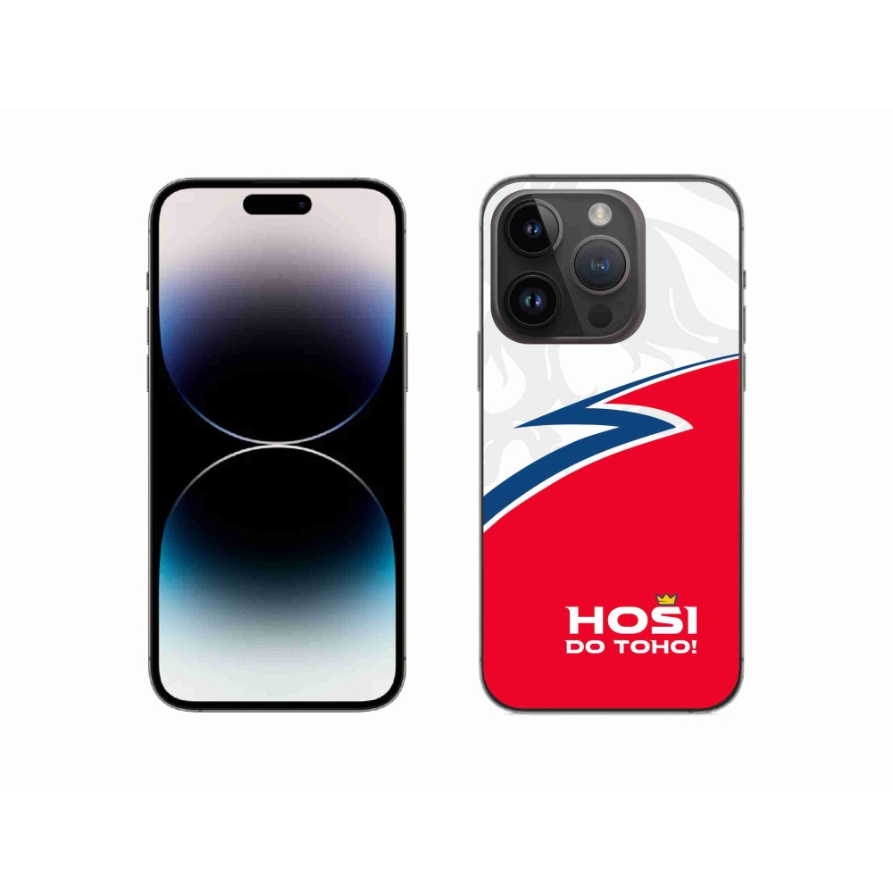 Gélový kryt mmCase na iPhone 14 Pro 6.1 - chlapci do toho 1