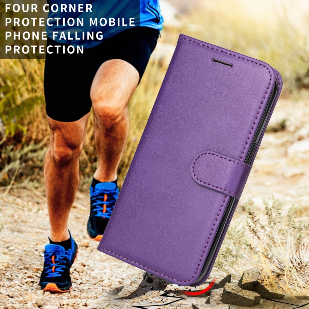Wallet knižkové púzdro na Xiaomi Redmi A5 - fialové