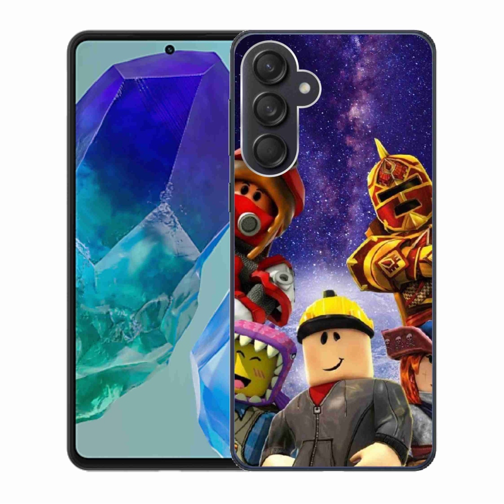 Gélový kryt mmCase na Samsung Galaxy M55 5G - roblox 3