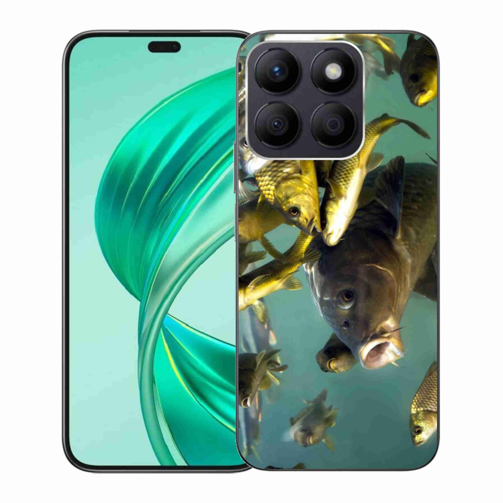 Gélový obal mmCase na Honor X8b - kŕdeľ rýb