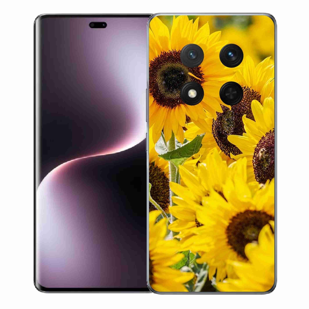 Gélový kryt mmCase na Honor Magic 7 Lite 5G - slnečnica