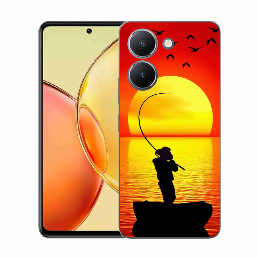 Gélový kryt mmCase na Vivo Y36 - rybárčenie