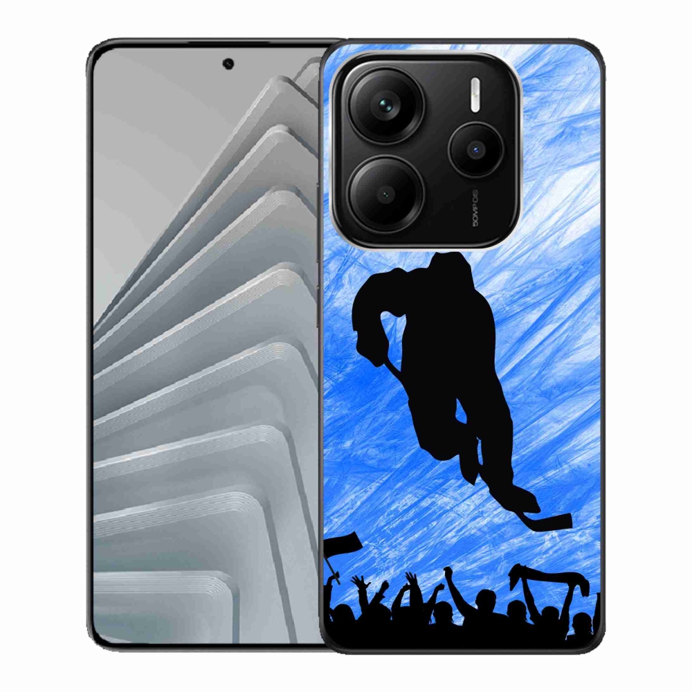 Gélový kryt mmCase na Xiaomi Redmi Note 14 5G - hokejový hráč