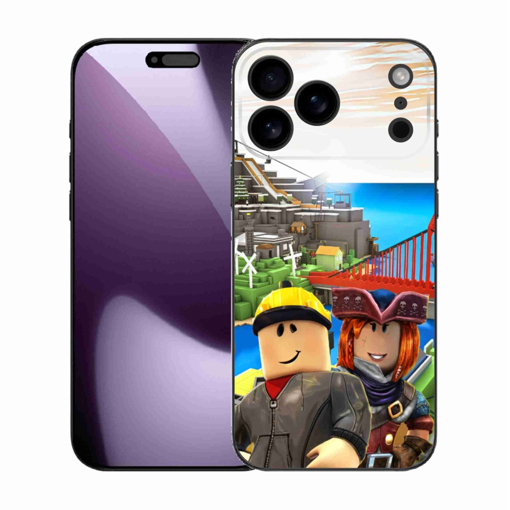 Gélový kryt mmCase na iPhone 17 Pro Max - roblox 1