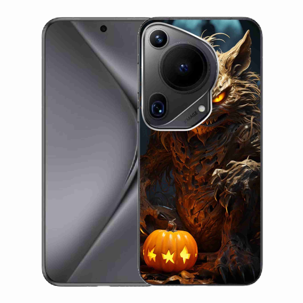 Gélový kryt mmCase na Huawei Pura 70 Ultra - halloweenska príšera