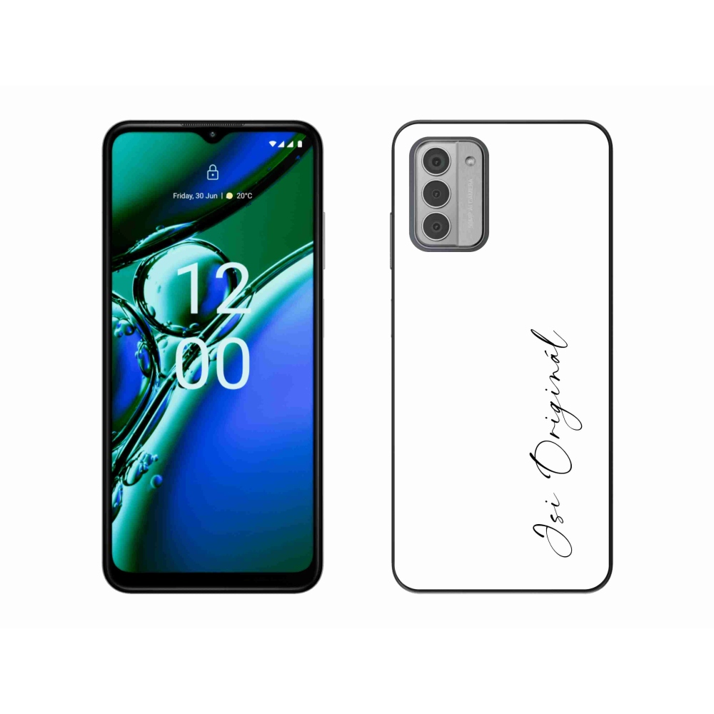 Gélový kryt mmCase na Nokia G42 - si originál biele pozadie