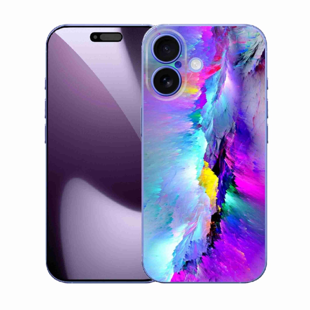 Gélový kryt mmCase na iPhone 17 - abstrakt