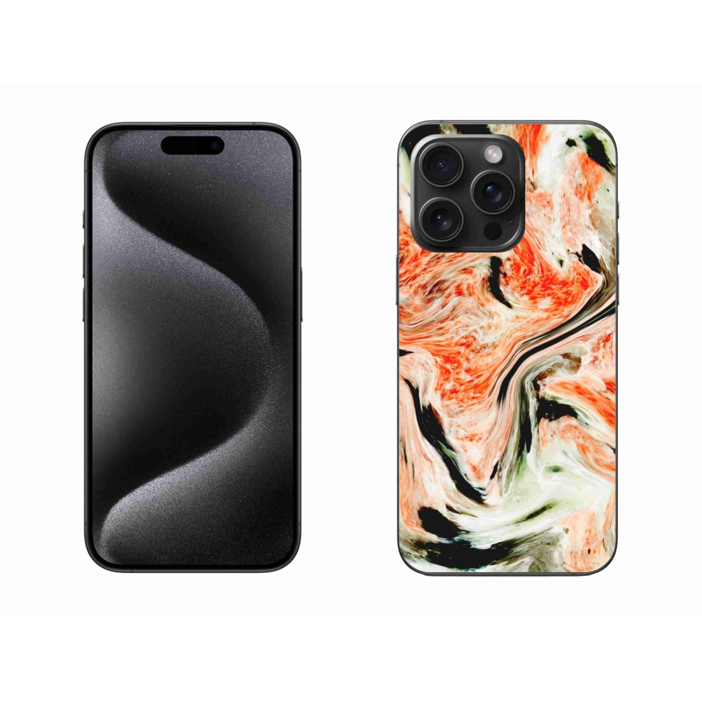 Gélový kryt mmCase na iPhone 15 Pro Max - abstrakt 25