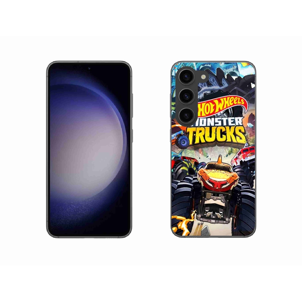 Gélový kryt mmCase na Samsung Galaxy S23 5G - hot wheels 2