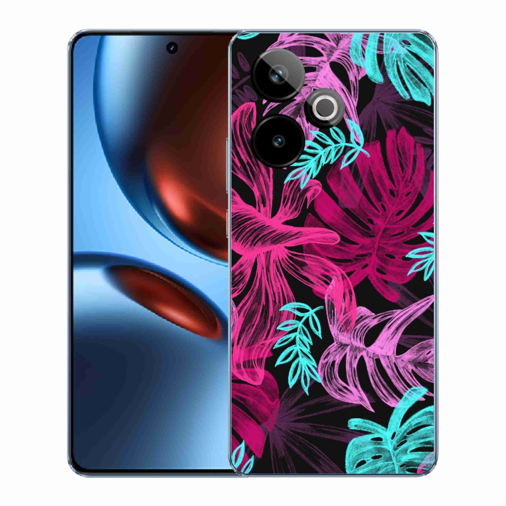 Gélový kryt mmCase na Realme GT 7 5G/GT 7T 5G - kvety 1