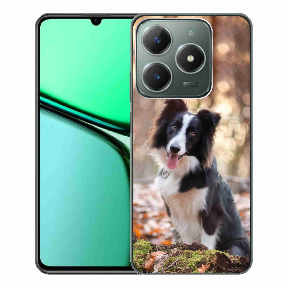 Gélový obal mmCase na Realme C61 - border kólia 1