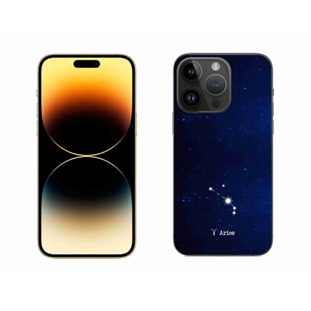 Gélový kryt mmCase na iPhone 14 Pro Max 6.7 - súhvezdie Barana