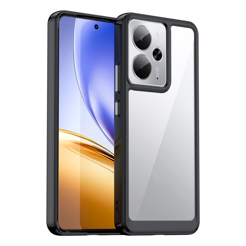 Gélový obal s pevným chrbtom na Realme 14 5G/14T 5G - čierny