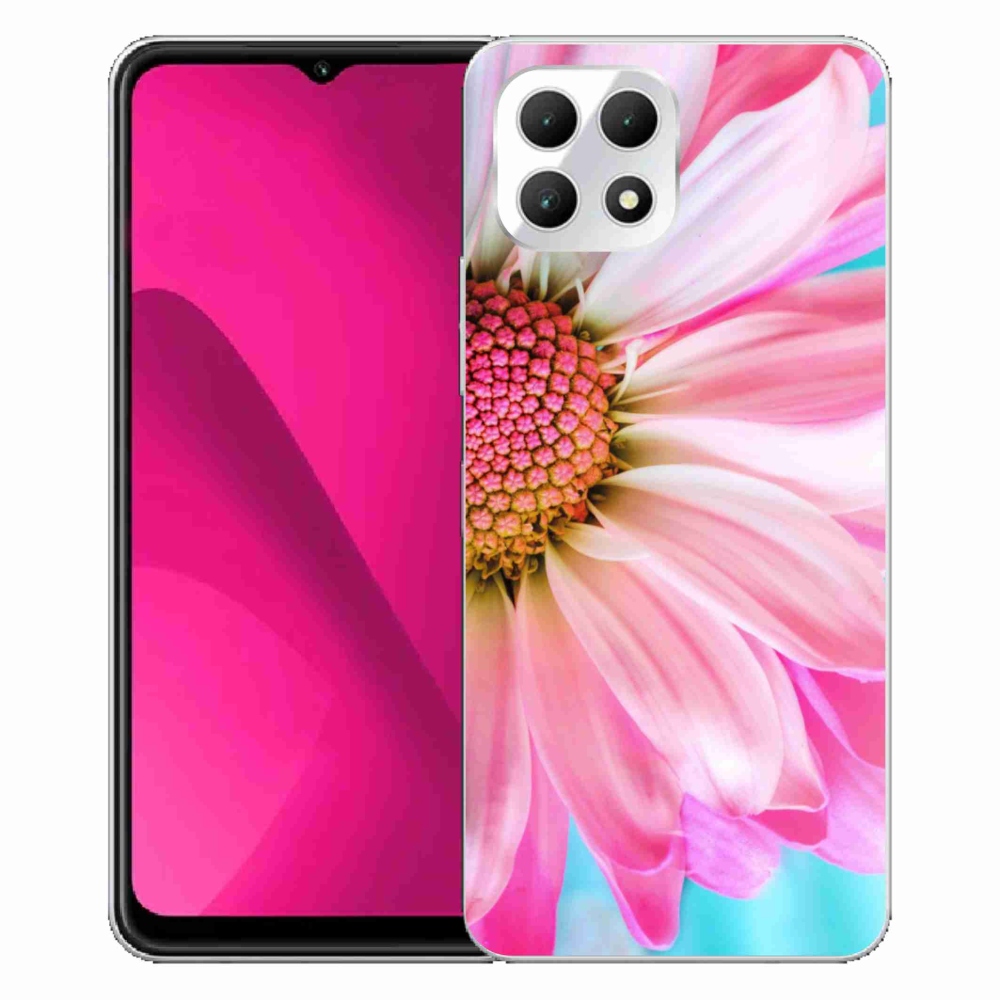 Gélový kryt mmCase na T-Mobile T Phone 2 - ružová kvetina