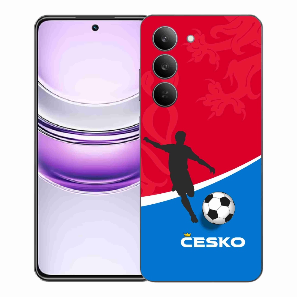 Gélový kryt mmCase na Realme 14x 5G - futbal Česko