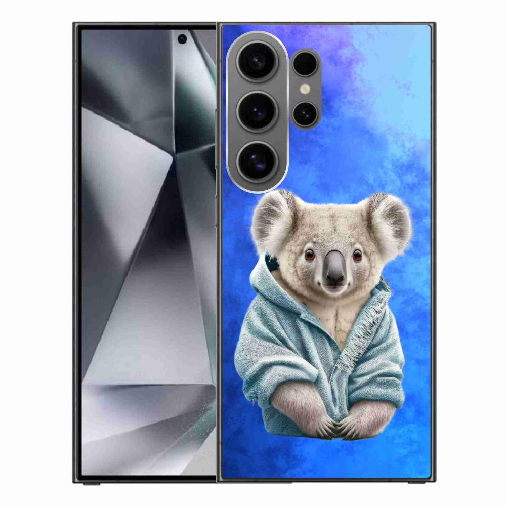 Gélový kryt mmCase na Samsung Galaxy S24 Ultra - koala vo svetri