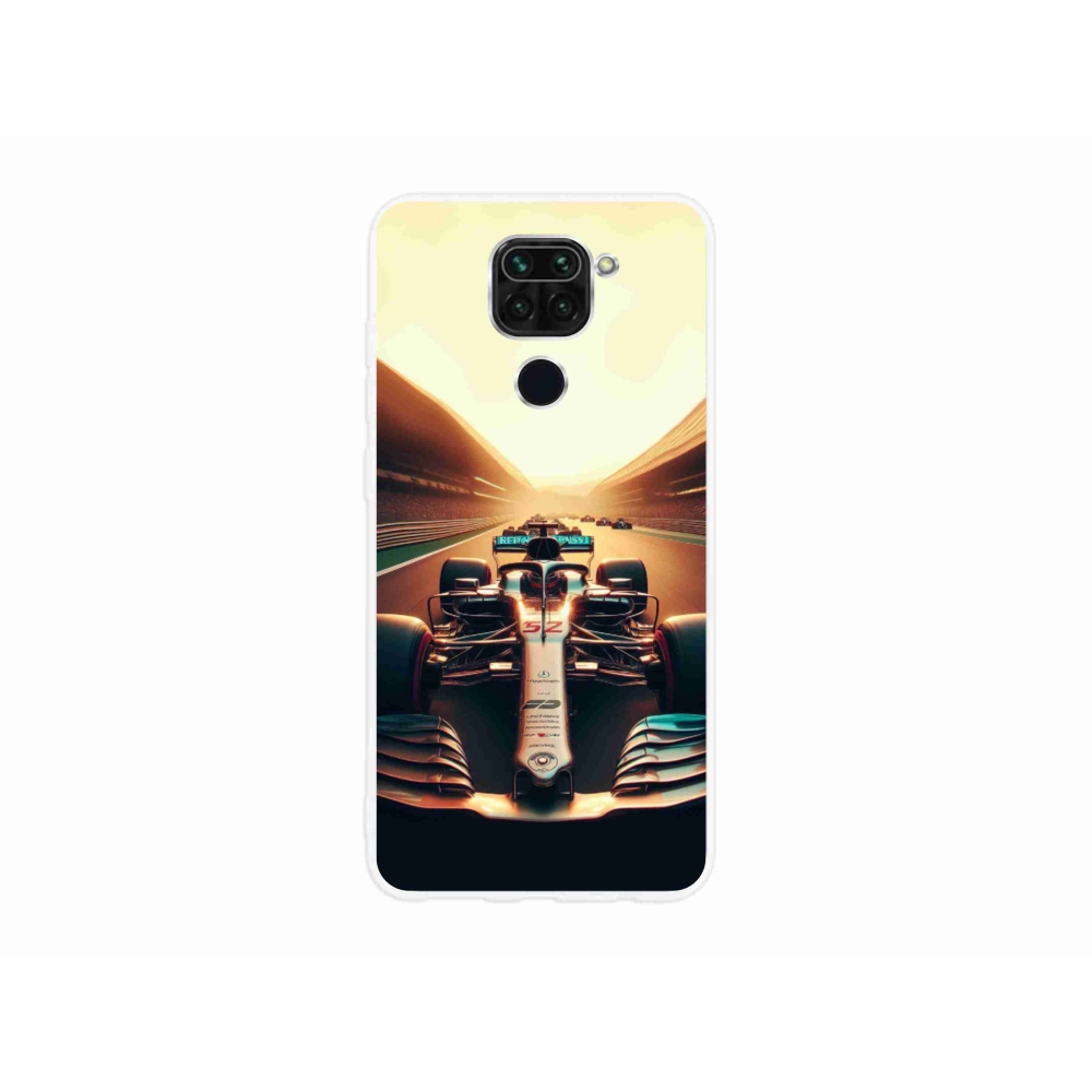 Gélový kryt mmCase na Xiaomi Redmi Note 9 - formula 1