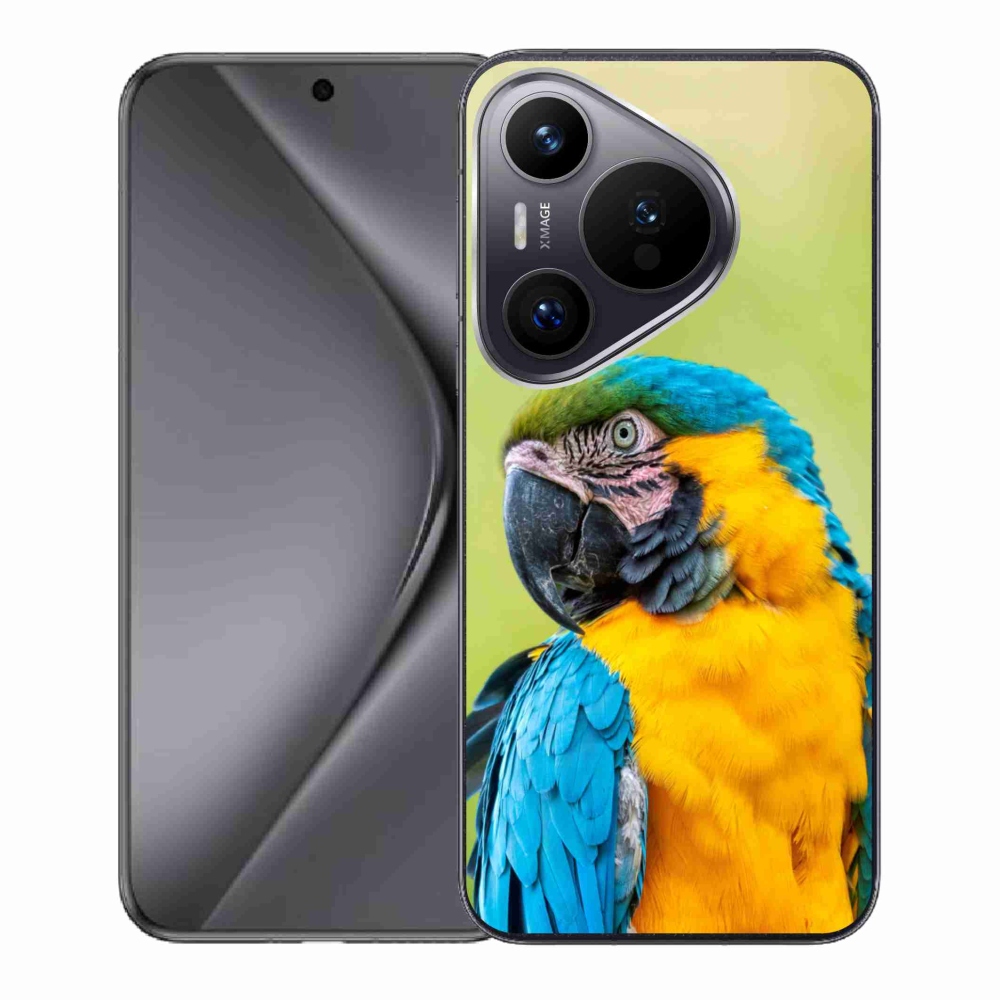 Gélový obal mmCase na Huawei Pura 70 - papagáj ara 2