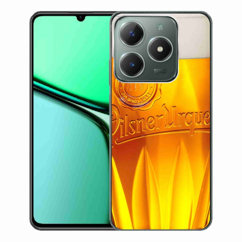 Gélový kryt mmCase na Realme C61 - pivo