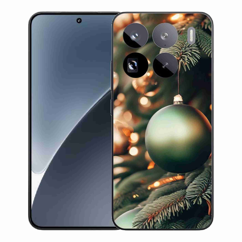 Gélový kryt mmCase na Xiaomi 15 Pro - vianočné ozdoby 1