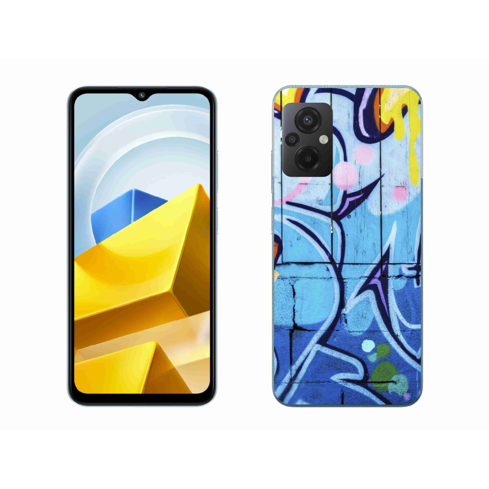 Gélový kryt mmCase na Xiaomi Poco M5 4G - graffiti