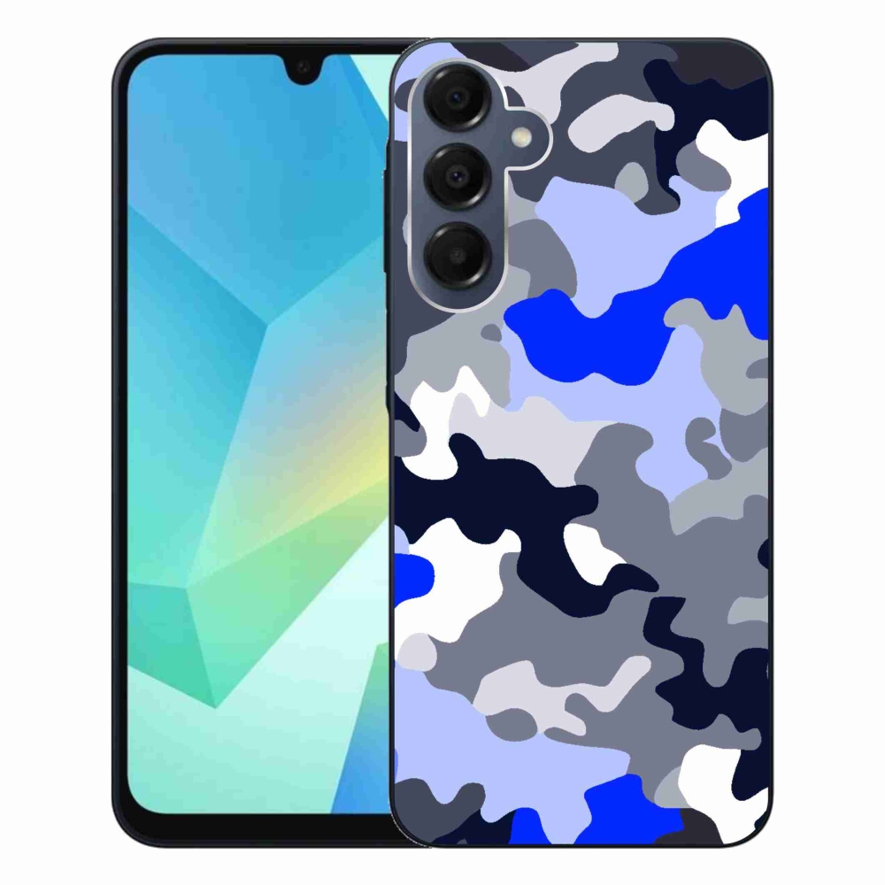 Gélový kryt mmCase na Samsung Galaxy A16 4G/5G - maskáčový vzor 8